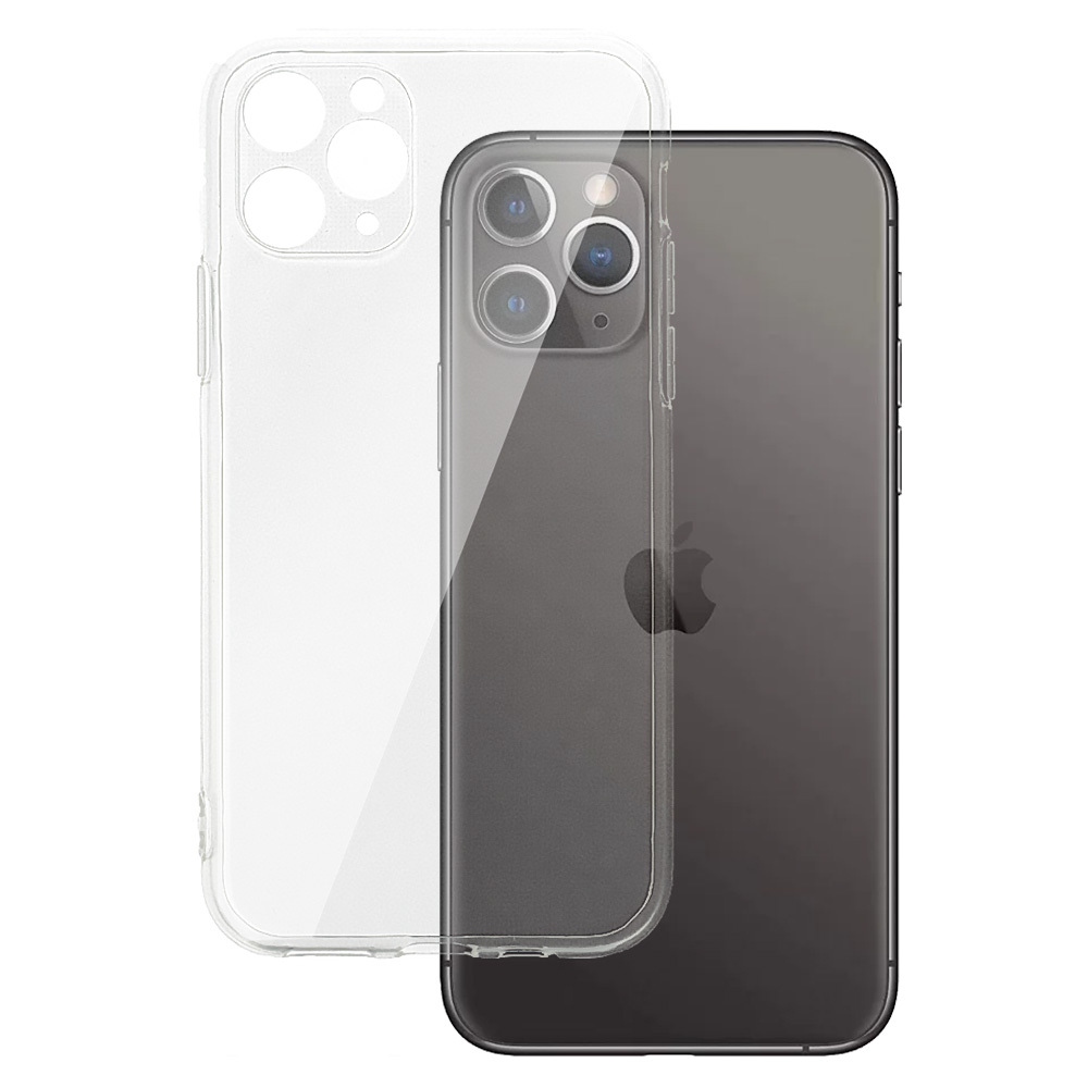 2 mm Perfect Suojakuori iPhone 11 Pro:lle - läpinäkyvä