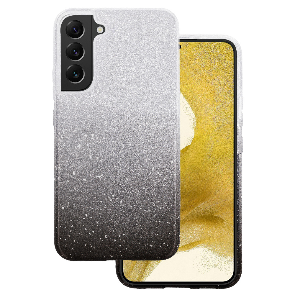 Back Case BLING Samsung Galaxy S22 Plus:lle - musta