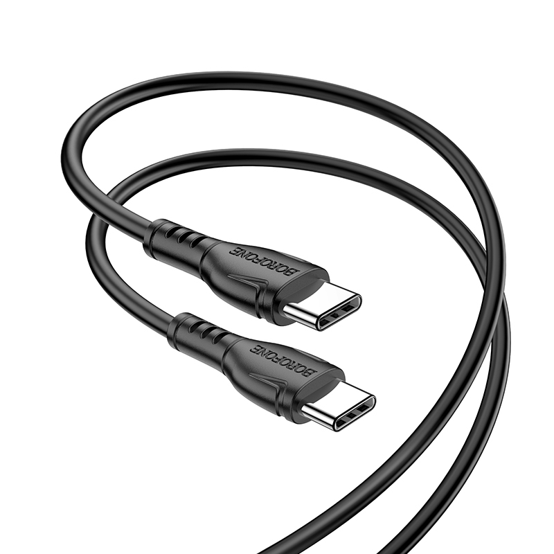 Borofone Kaapeli BX51 Triumph - Type C - Type C - 60W 1 metri musta