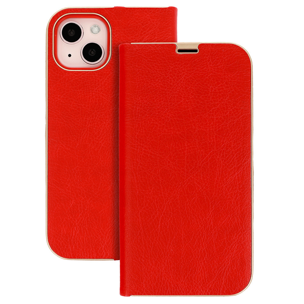 Book Case with frame for Huawei P8 Lite 2017/P9 Lite 2017 red