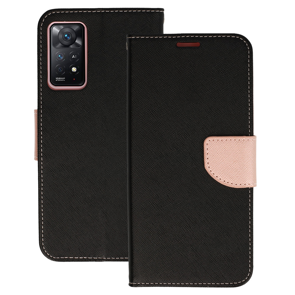 Fancy Case for Xiaomi Redmi Note 11 5G/Note 11S 5G/Poco M4 Pro 5G black-gold