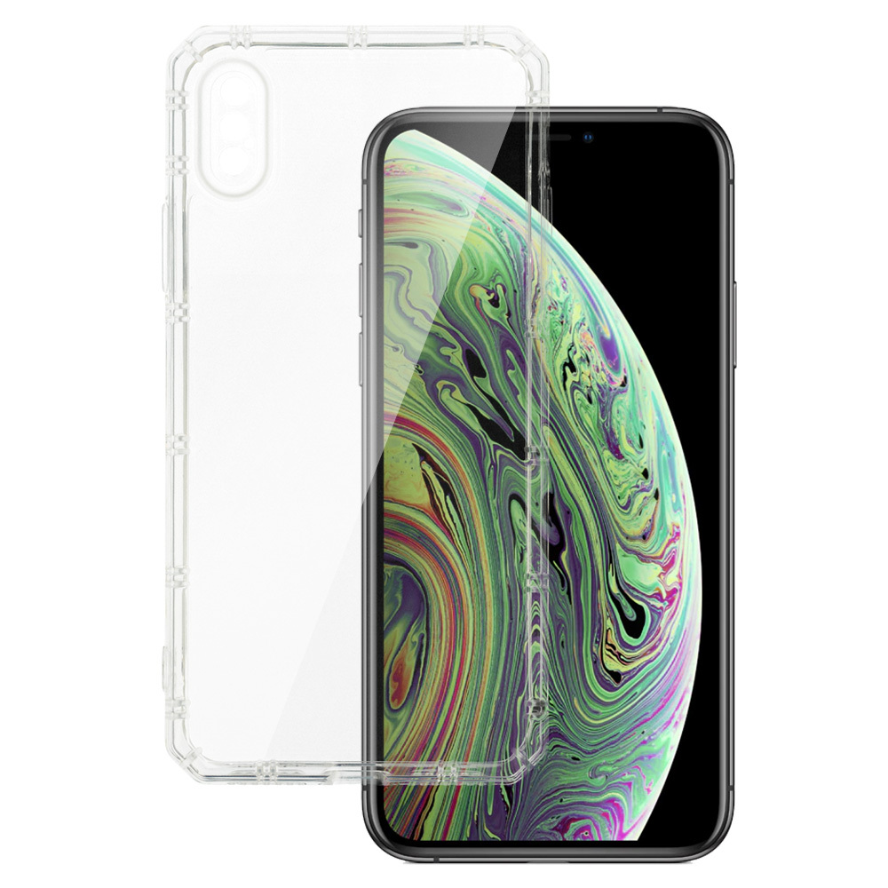 Armor Antishock Suojakuori iPhone X/XS:lle läpinäkyvä