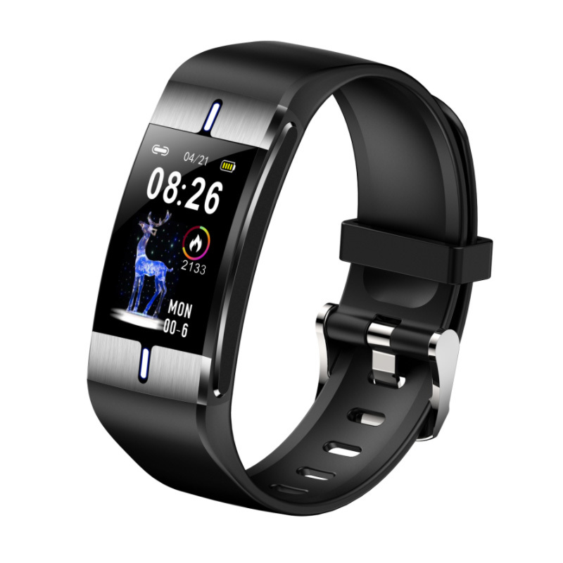 FITNESS FIT BAND FW34 hopeinen musta