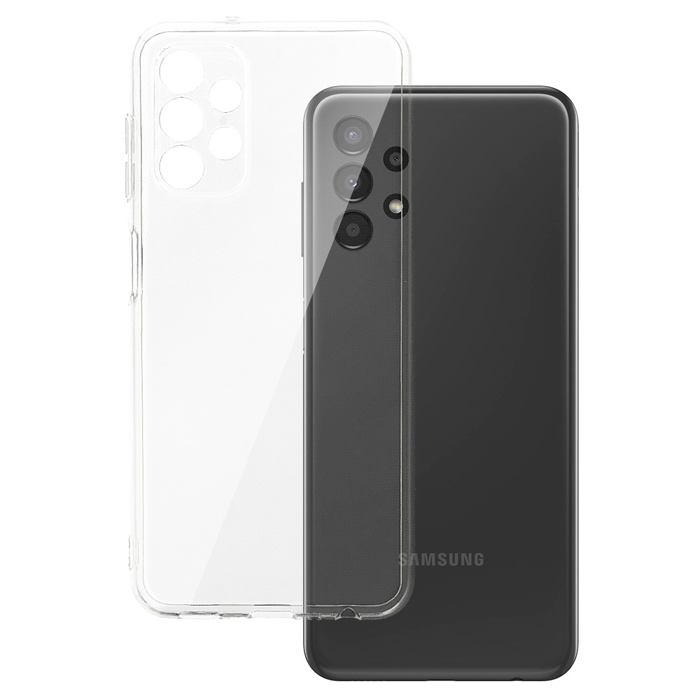 Back Case 2 mm Perfect Samsung Galaxy A13 4G:lle läpinäkyvä