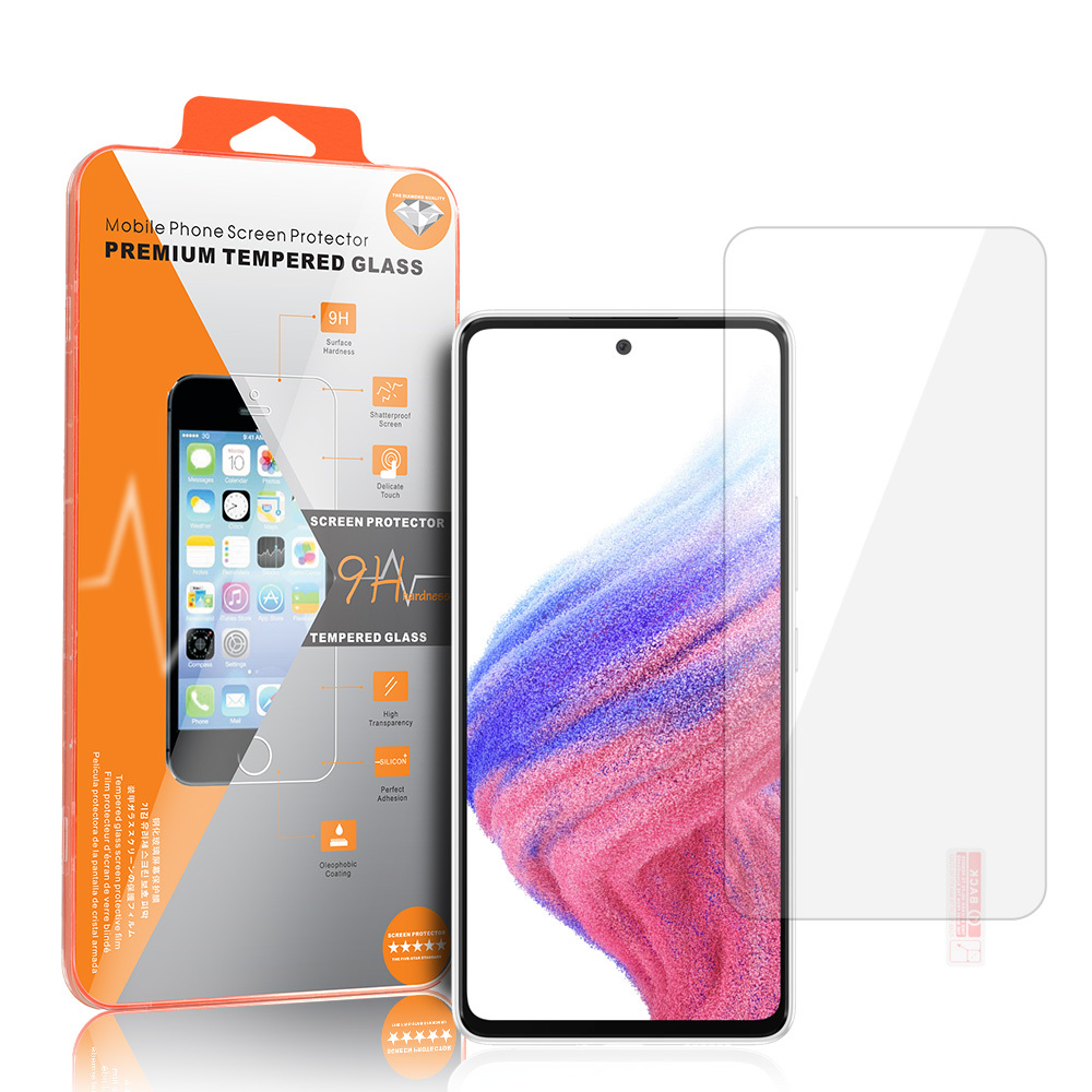 Karkaistu lasi Orange Samsung Galaxy A53 5G:lle