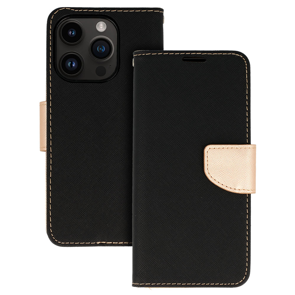 Fancy Suojakuori Xiaomi Redmi Note 11 Pro/Note 11 Pro 5G:lle musta-kultainen