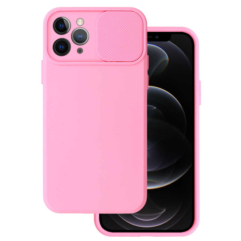 Camshield Soft Suojakuori iPhone 11 Pro Max:lle vaaleanpunainen