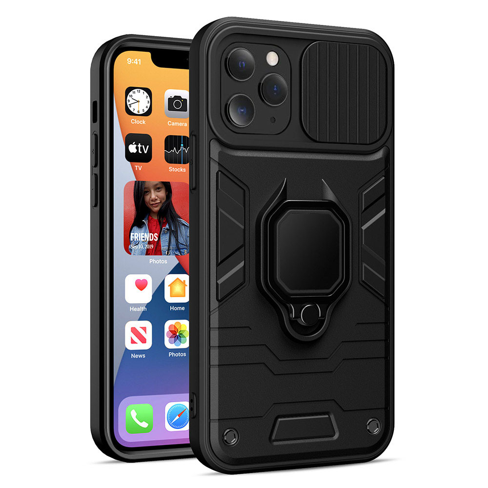 Ring Lens Suojakuori Realme 9i:lle musta