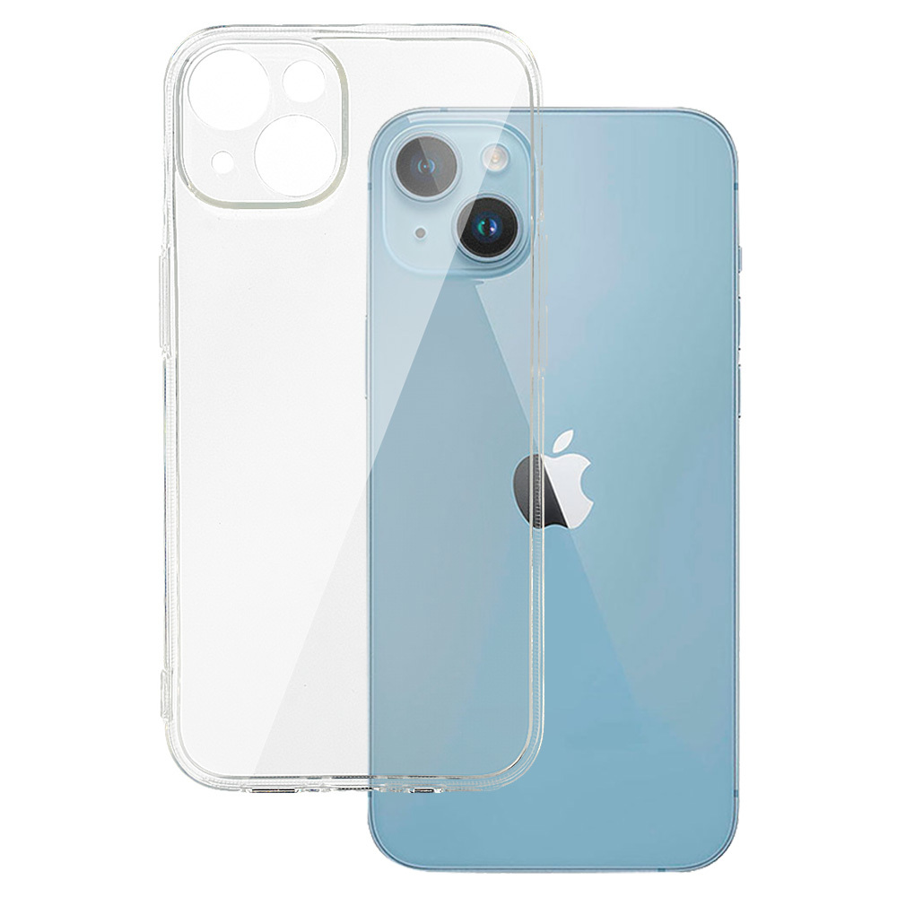 Back Case 2 mm Perfect iPhone 14:lle läpinäkyvä