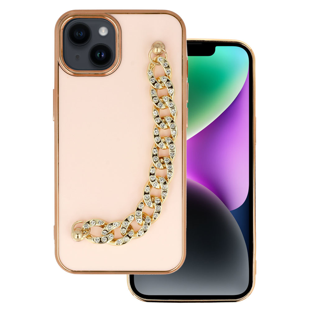 Trend Suojakuori iPhone 14 Pro:lle - design 4 - vaaleanpunainen