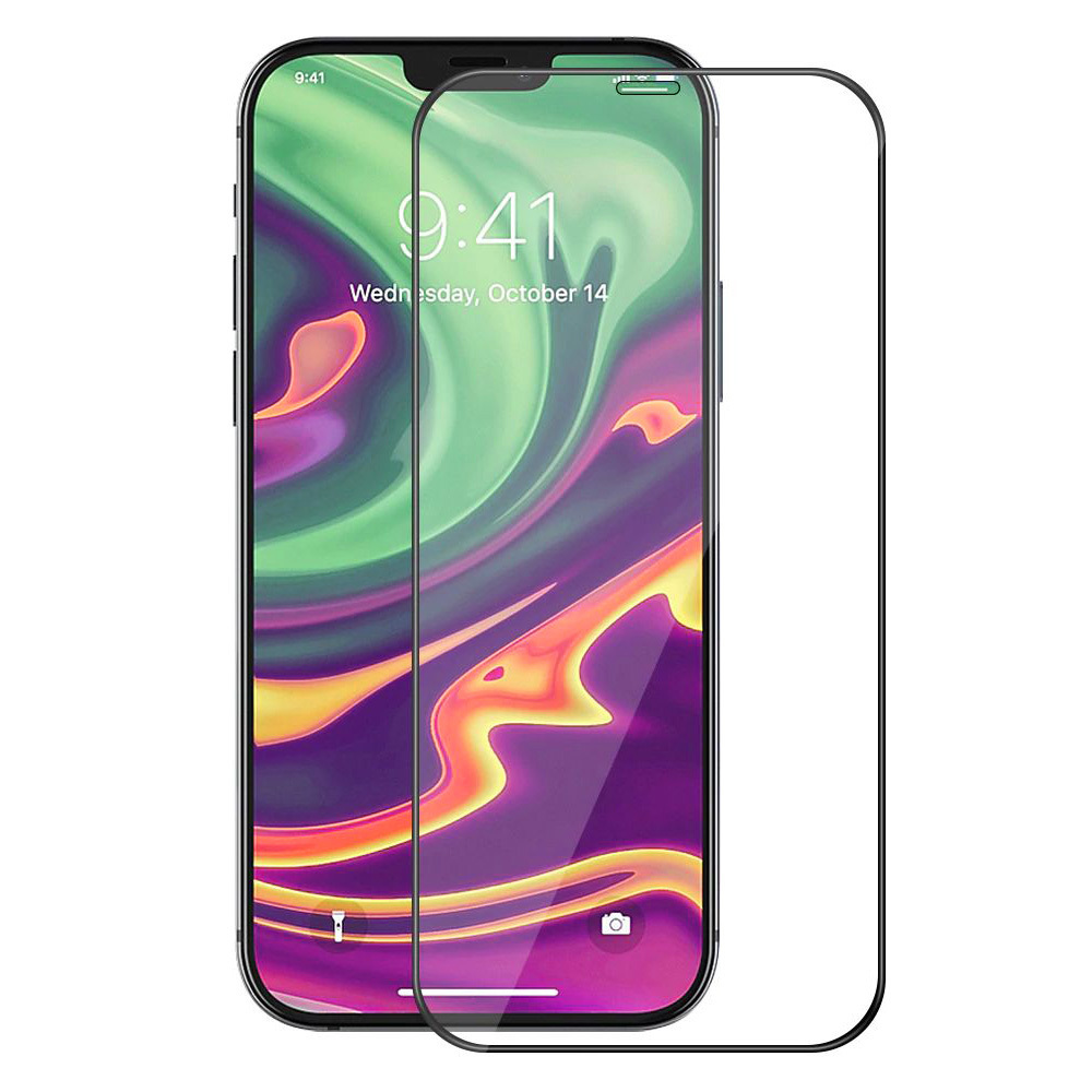 Karkaistu lasi HARD CERAMIC iPhone 14 Plus:lle musta