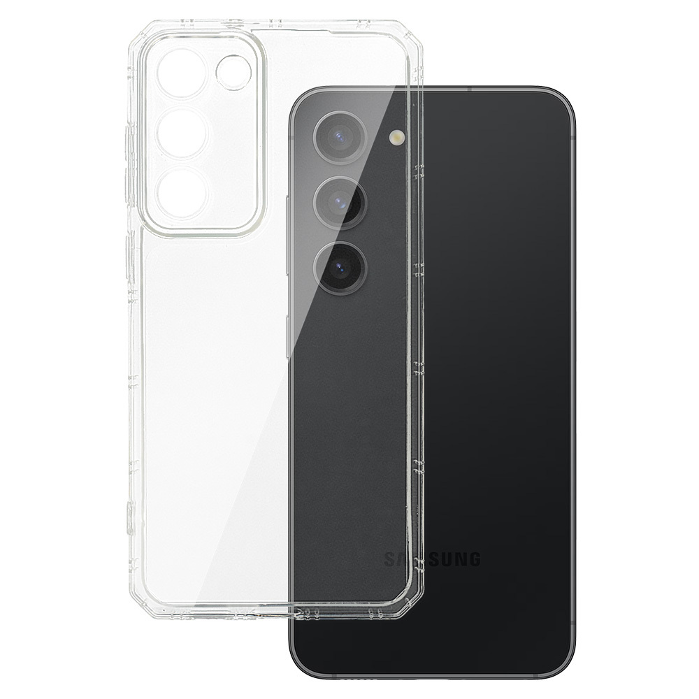 Armor Antishock Suojakuori Samsung Galaxy S23:lle läpinäkyvä