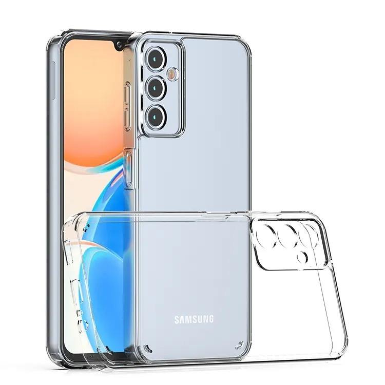 Clear Suojakuori Samsung Galaxy A14 4G/5G:lle läpinäkyvä