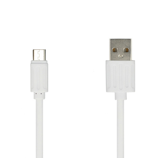 Kaapeli - USB - Micro USB - valkoinen (pikalataus)