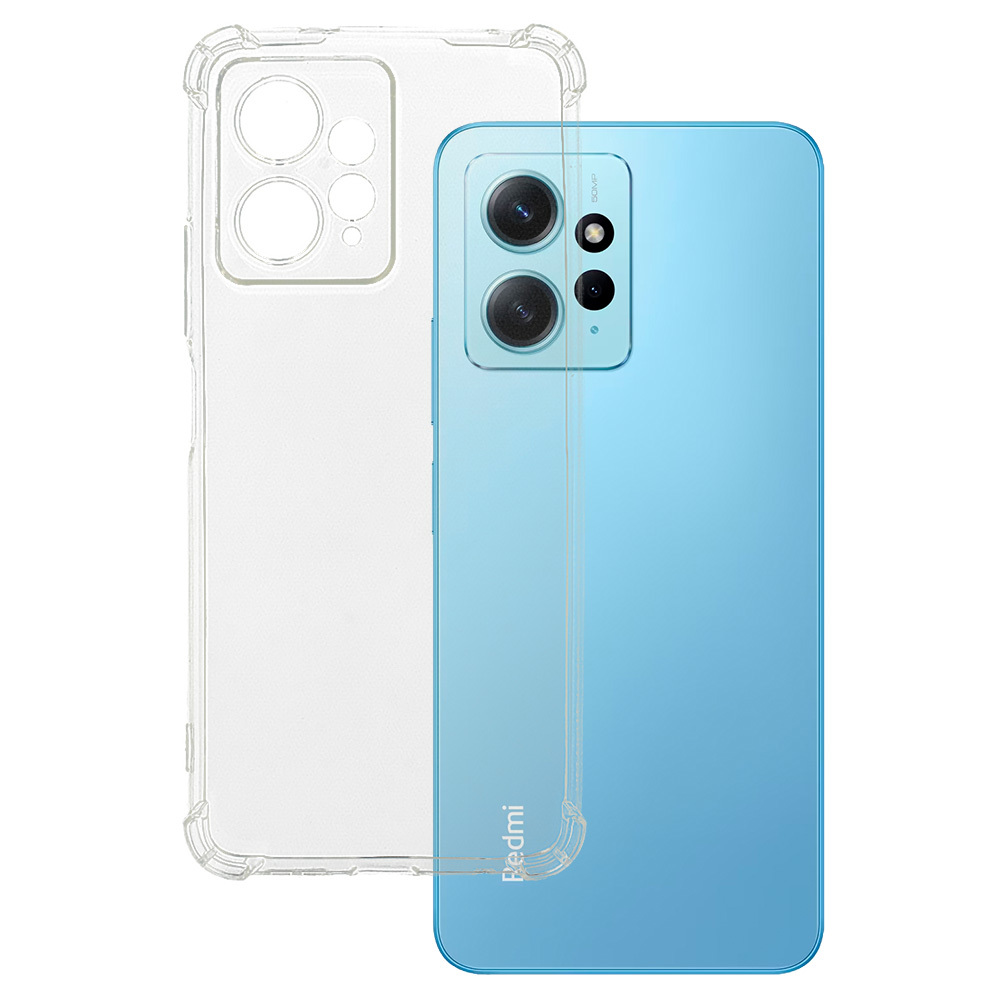 Clin Anti Shock 1,5mm XIAOMI REDMI NOTE 12 4G:lle läpinäkyvä