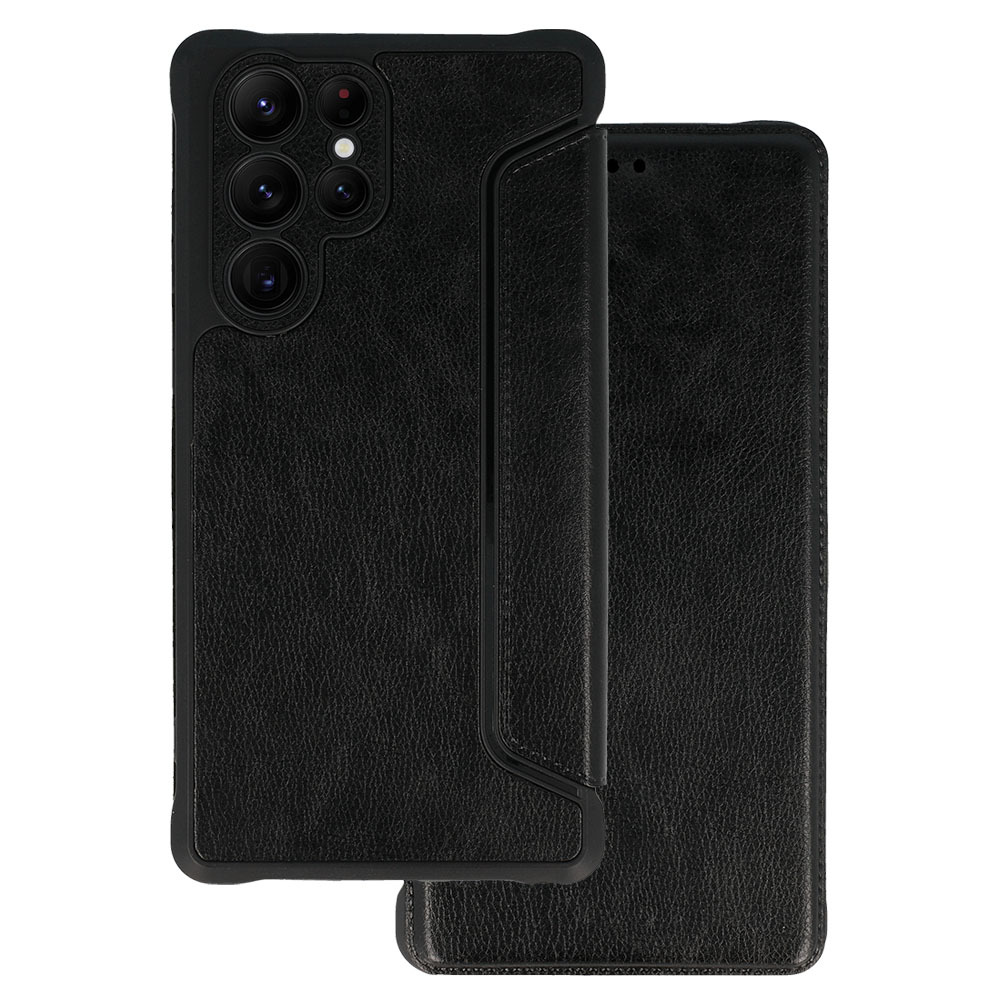 Razor Leather Läppäsuojakuori Xiaomi Redmi Note 12 5G/Poco X5:lle musta