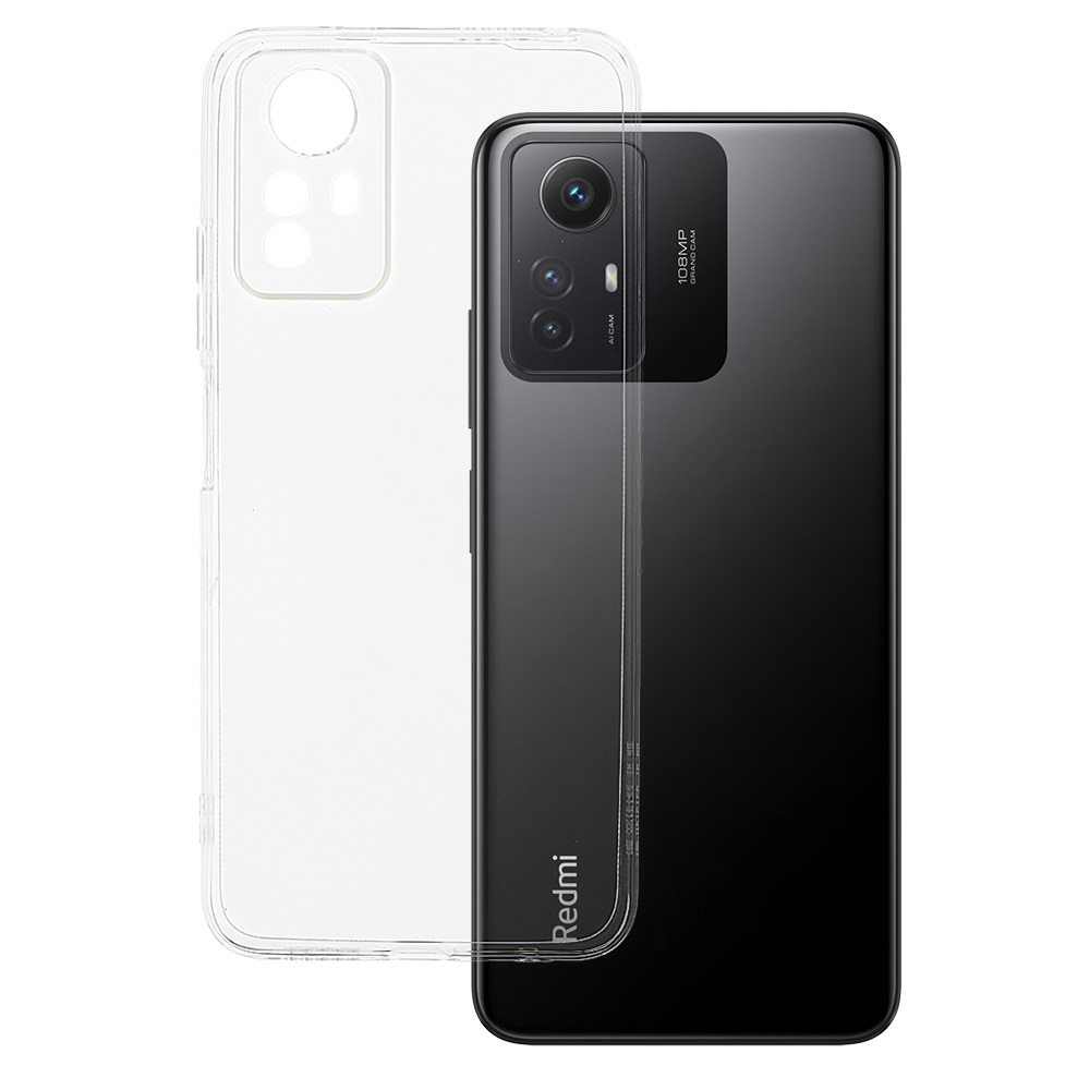 Ultra Clear 1mm Suojakuori Xiaomi Redmi Note 12S:lle - läpinäkyvä