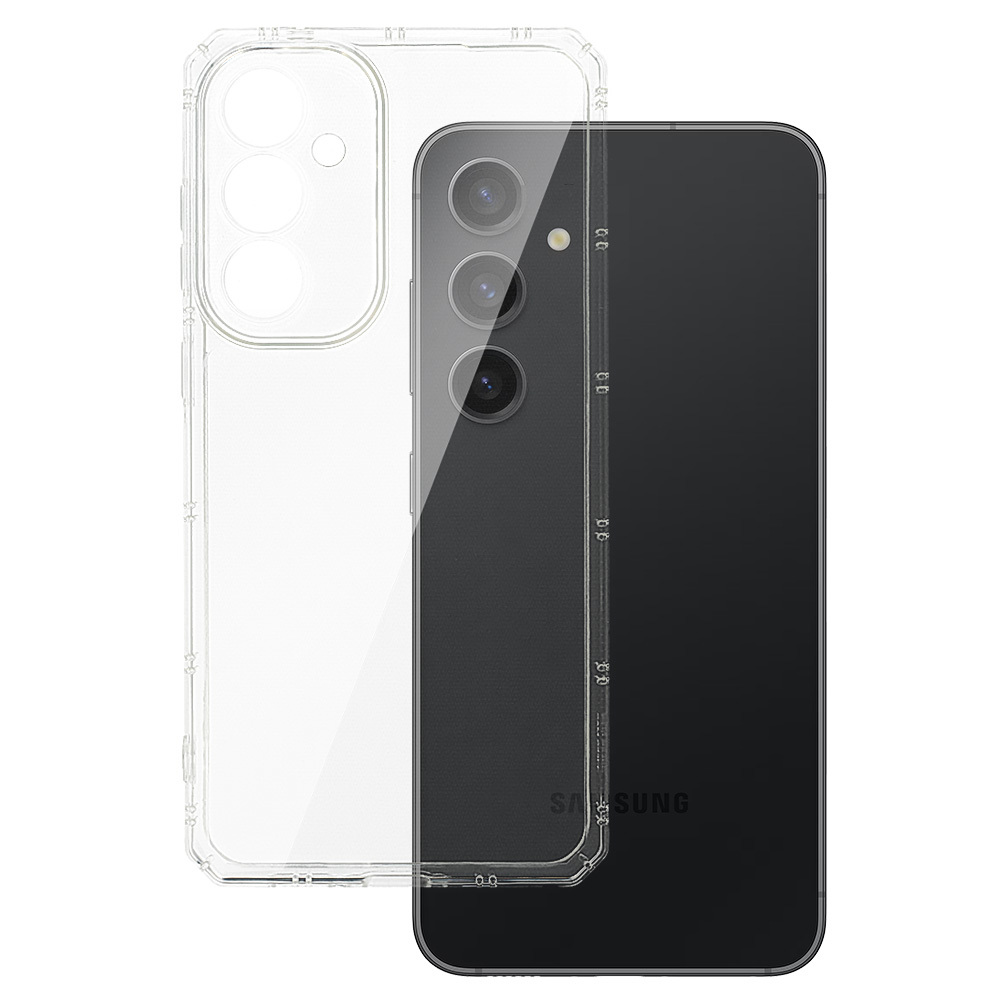 Armor Antishock Suojakuori Samsung Galaxy S23 FE:lle - läpinäkyvä