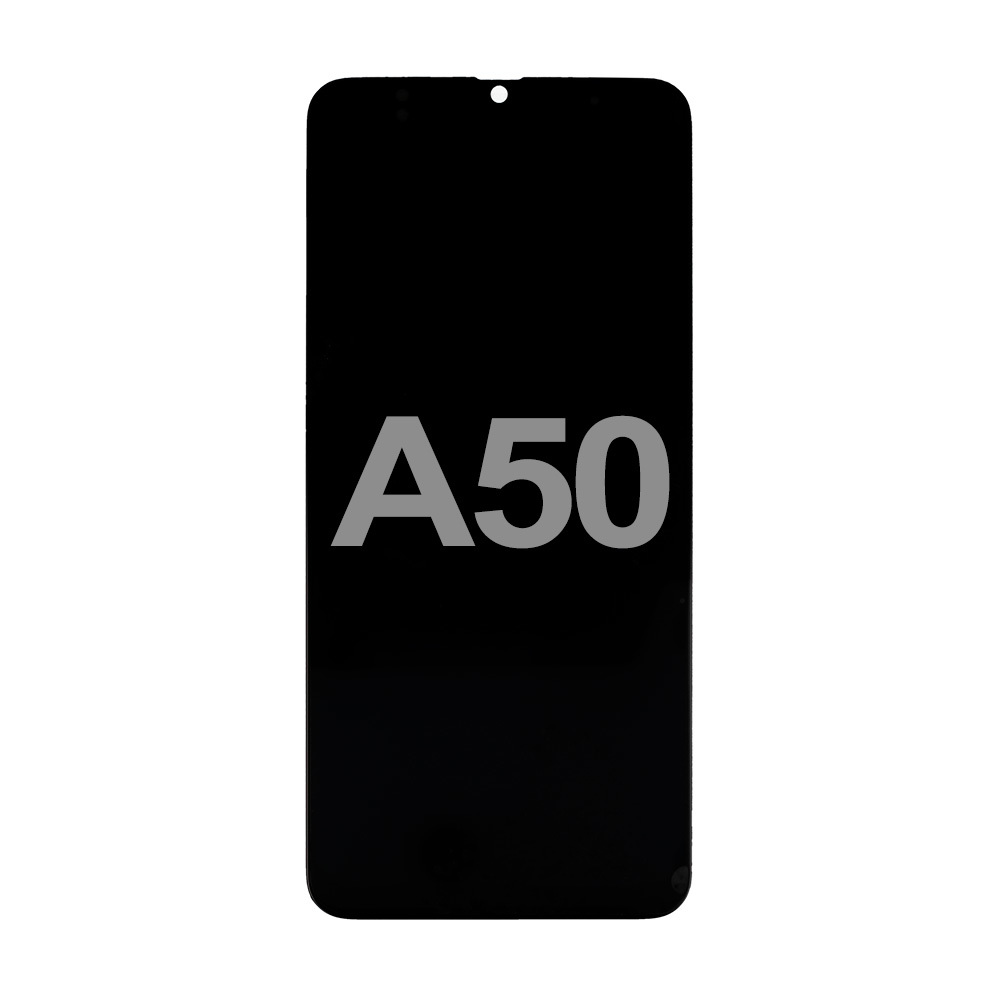 LCD-näyttö Samsung Galaxy A50:lle - musta - Premium Quality