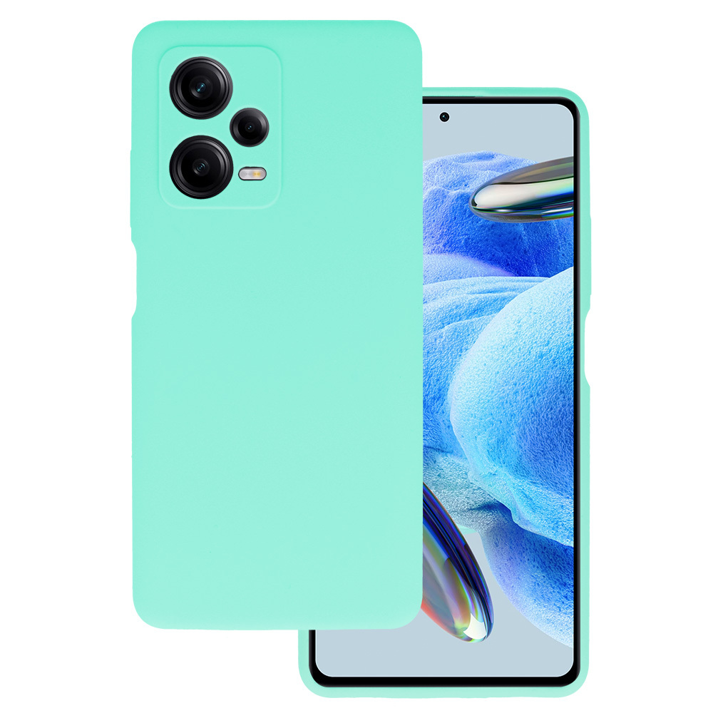 Silicone Lite Suojakuori Xiaomi Redmi Note 12 Pro Plus - minttu