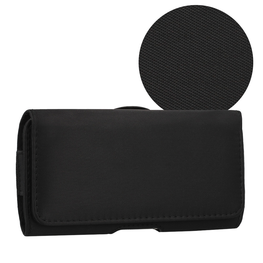 HIT Vyökotelo koko XL Iphone 17 Pro Max/16 Pro Max/Samsung A55 5G/A53/S25/S24:lle - design 1 musta 167x83 mm