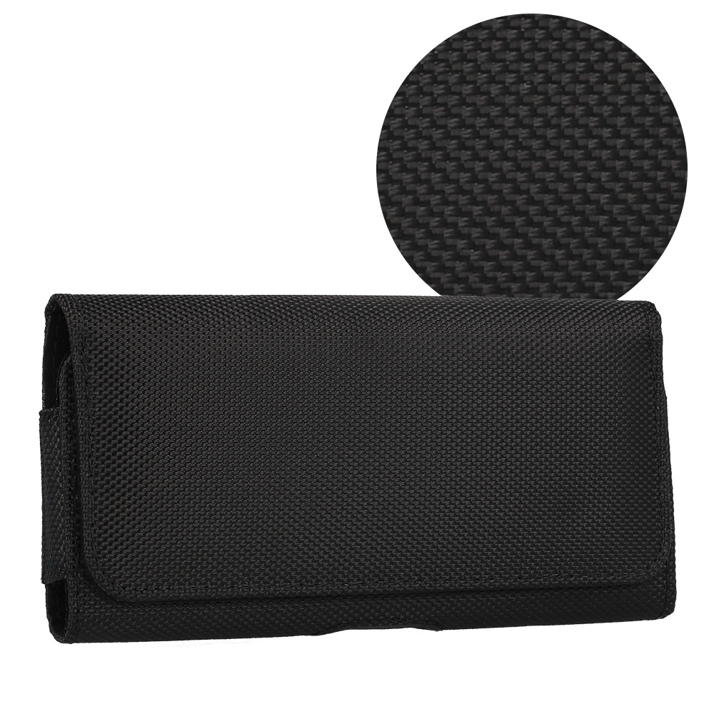 HIT Vyökotelo koko XL Iphone 17 Pro Max/16 Pro Max/Samsung A55 5G/A53/S25/S24:lle - design 2 musta 167x83 mm