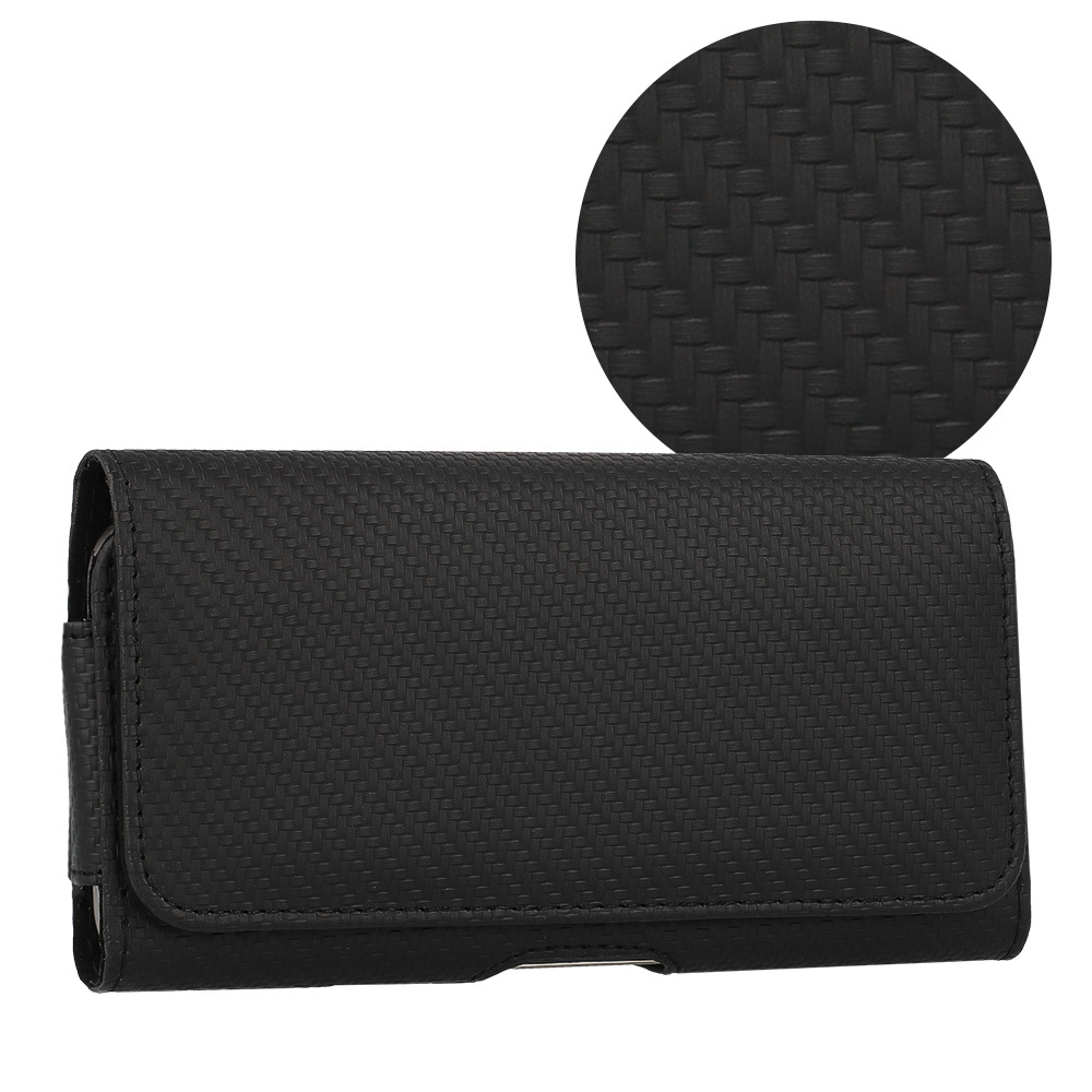 HIT Vyökotelo koko XL Iphone 17 Pro Max/16 Pro Max/Samsung A55 5G/A53/S25/S24:lle - design 3 musta 167x83 mm
