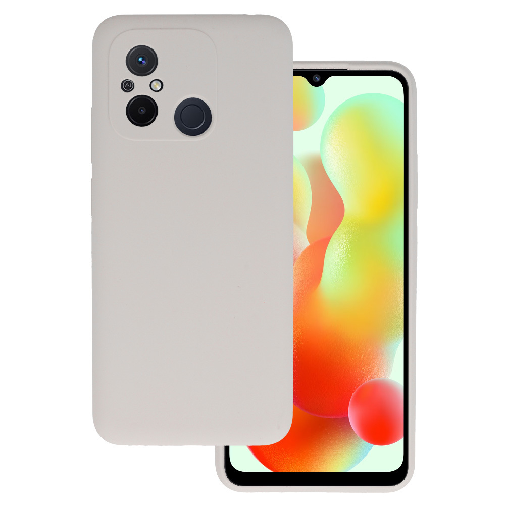 Silicone Lite Suojakuori Xiaomi Redmi 12C/11A:lle - titaani