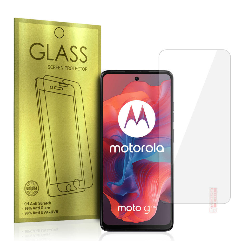 Karkaistu lasi Gold Motorola Moto G04/G24/G34 5G:lle