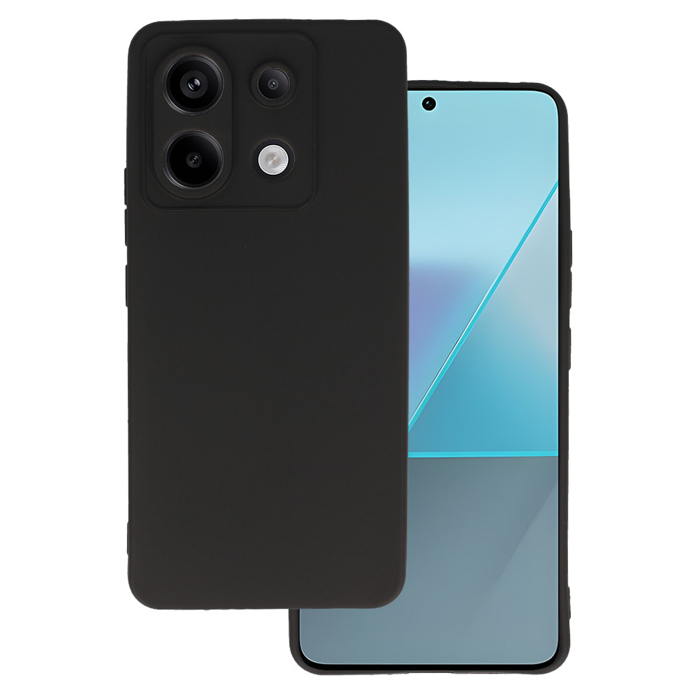 Back Case Matt Suojakuori Xiaomi Redmi Note 13 Pro 5G:lle - musta