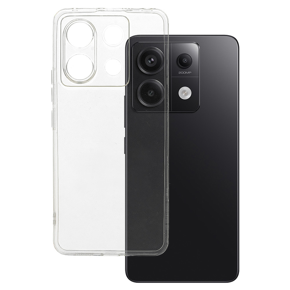 Ultra Clear 1mm Suojakuori Xiaomi Redmi Note 13 Pro 5G:lle - läpinäkyvä