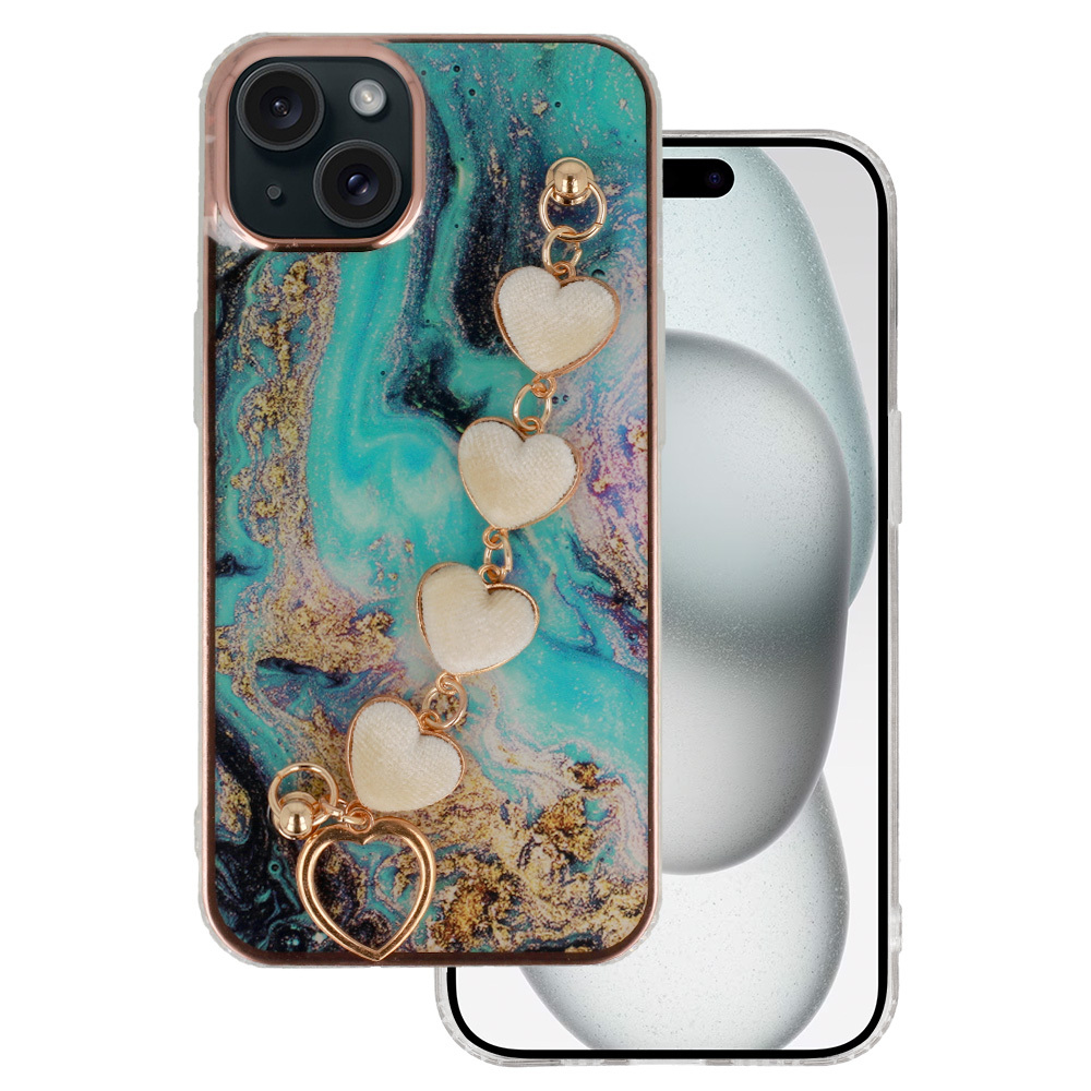 Trend Suojakuori iPhone 15 Plus:lle - malli 6 sininen