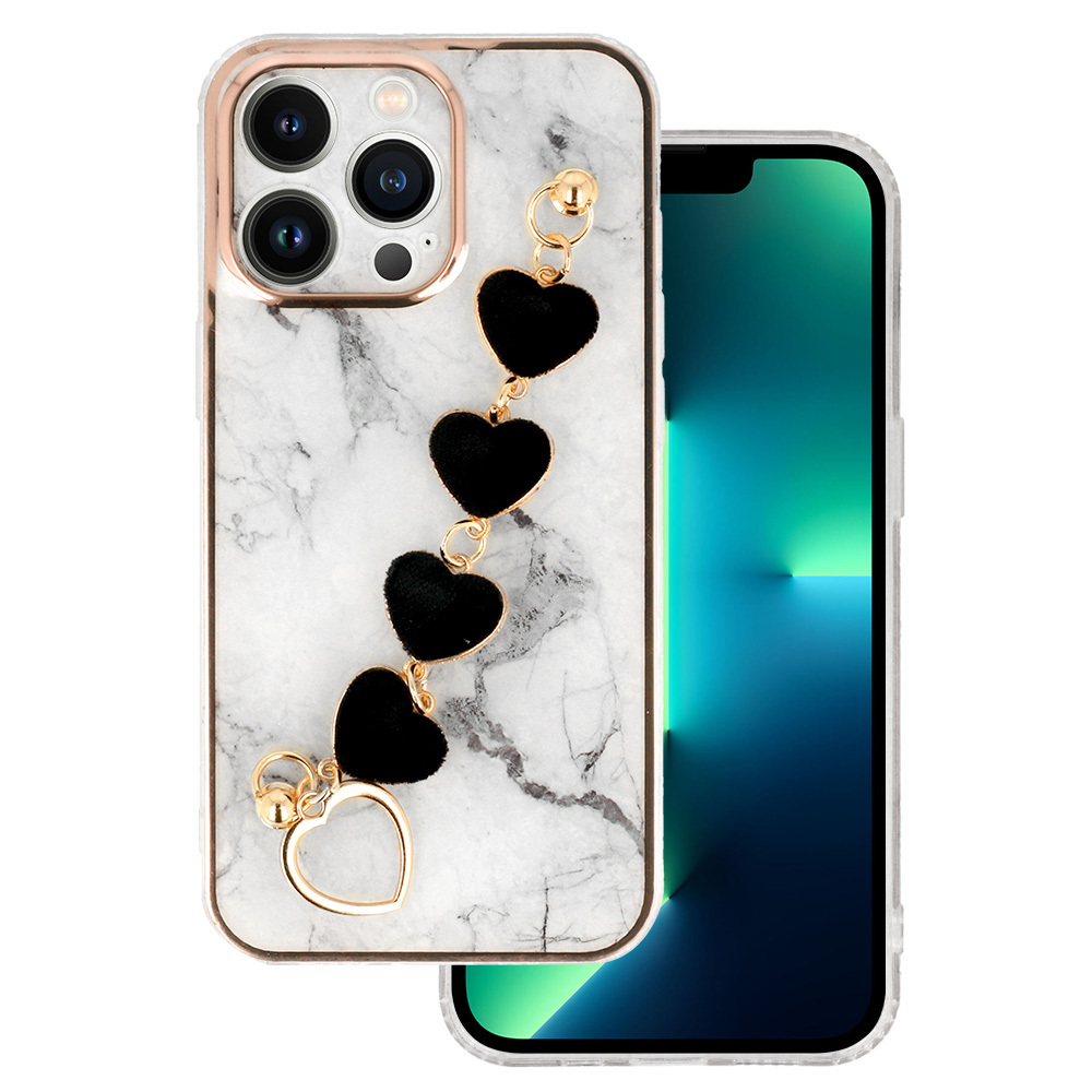 Trend Suojakuori iPhone 13 Pro:lle - malli 6 valkoinen