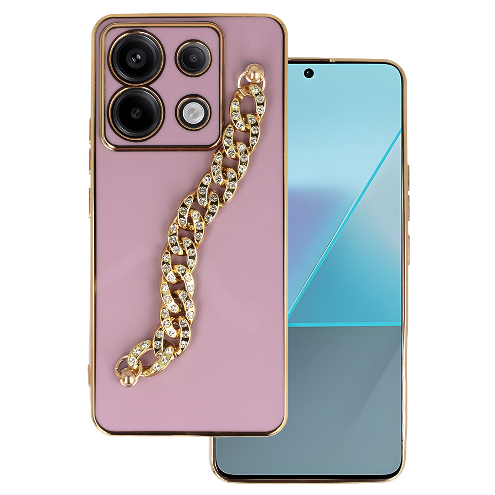 Trend Suojakuori Xiaomi Redmi Note 13 Pro 5G:lle - malli 4 vaaleanpunainen