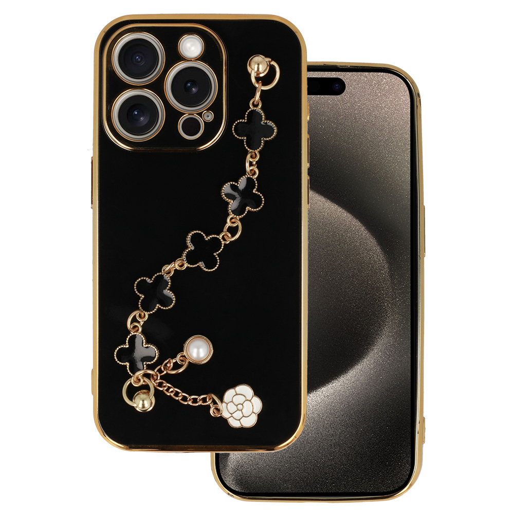 Trend Suojakuori iPhone 15 Pro:lle - malli 3 musta