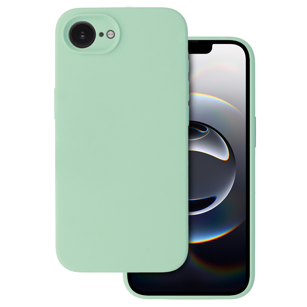 Silicone Lite Suojakuori iPhone 16e:lle - minttu