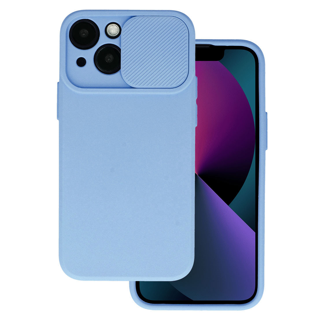 Camshield Soft iPhone 16 Pro:lle - vaaleanvioletti