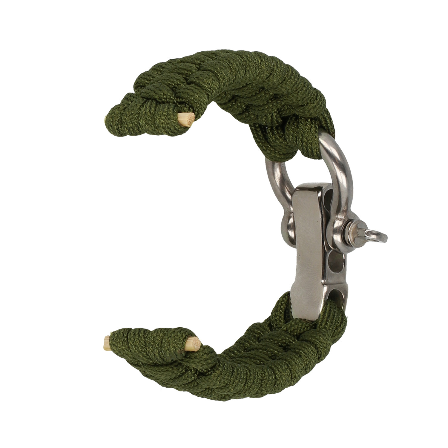Universaali nylon-ranneke 22 mm design 1 khaki