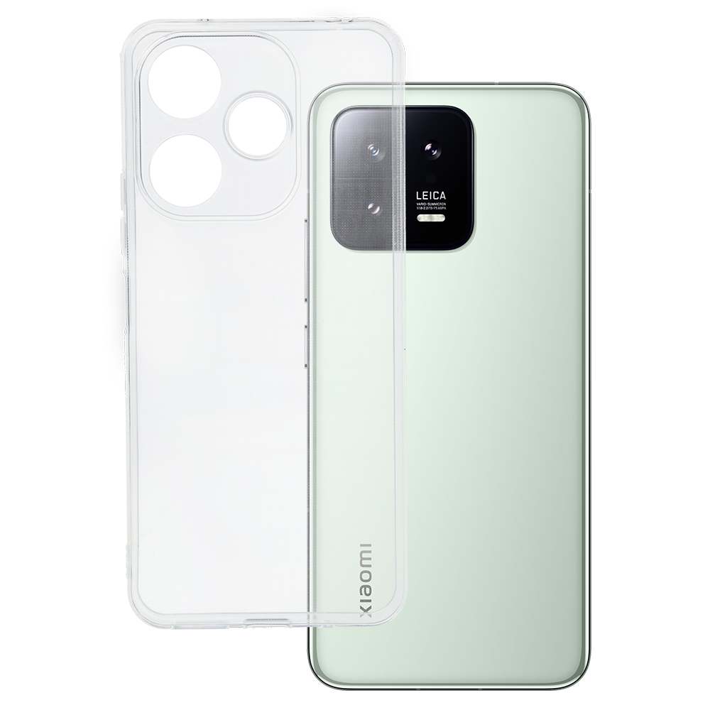 Takasuojakuori 2 mm Perfect Xiaomi Redmi 13:lle läpinäkyvä