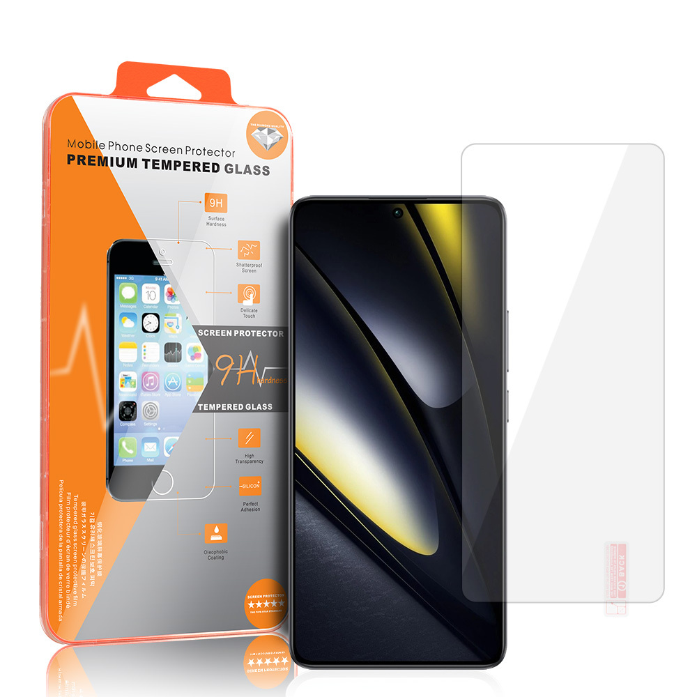 Karkaistu lasi oranssi XIAOMI POCO F6:lle - SAMSUNG A21 - A11 - M11 - A21S - A71 - A82