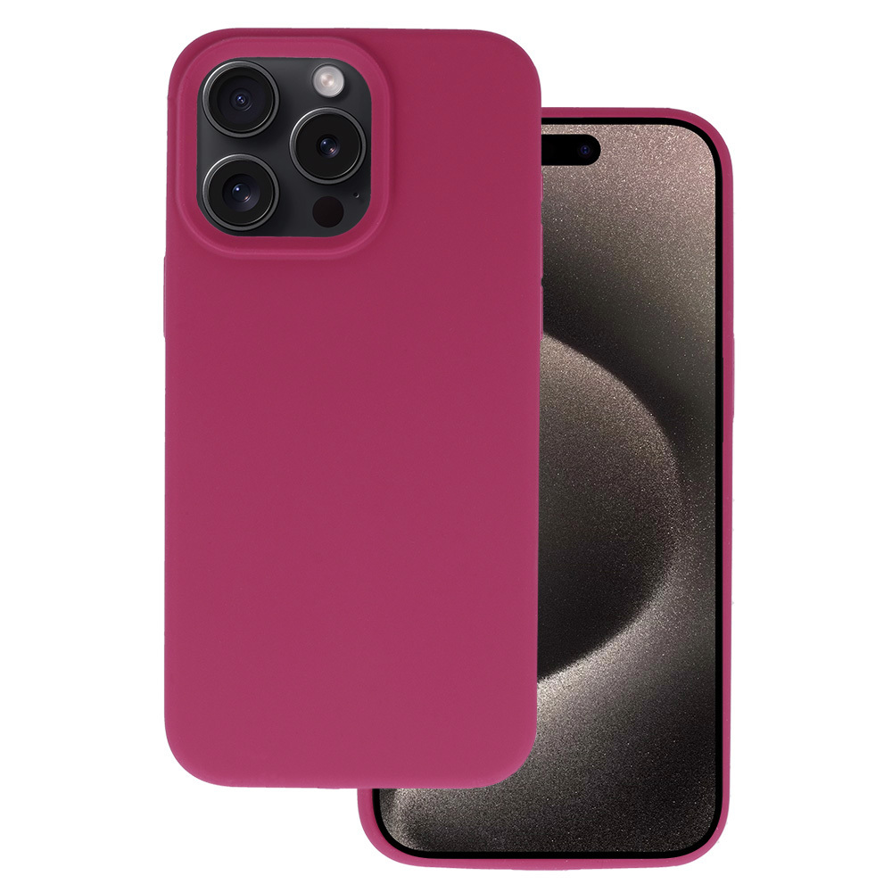 Silicone Lite Case for Samsung Galaxy S24 Ultra raspberry