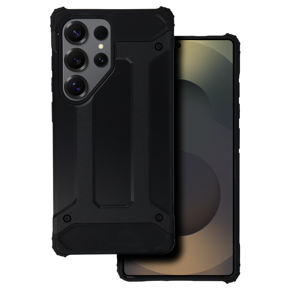 Armor Carbon Suojakuori Samsung Galaxy S25 Ultra:lle musta