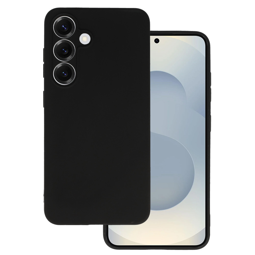 Matt Takasuojakuori Samsung Galaxy S25:lle musta
