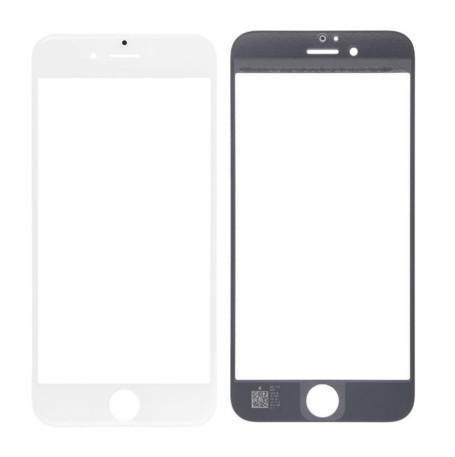Apple iPhone 6S LCD-näyttölasi kehyksellä ja OCA:lla valkoinen V2 ORG