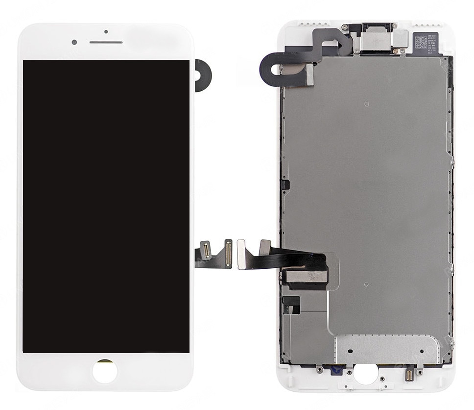 LCD-näyttö Apple iPhone 7 Plus kosketusnäytöllä valkoinen Tianma