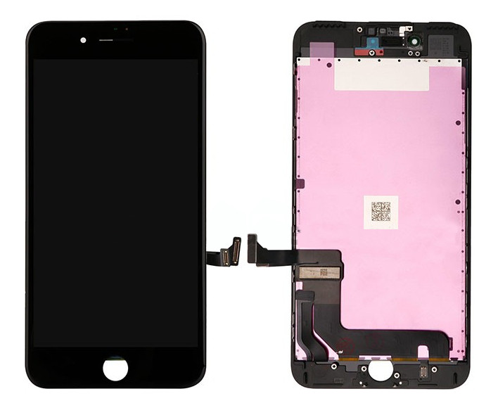 LCD-näyttö Apple iPhone 7 Plus kosketusnäytöllä musta Tianma