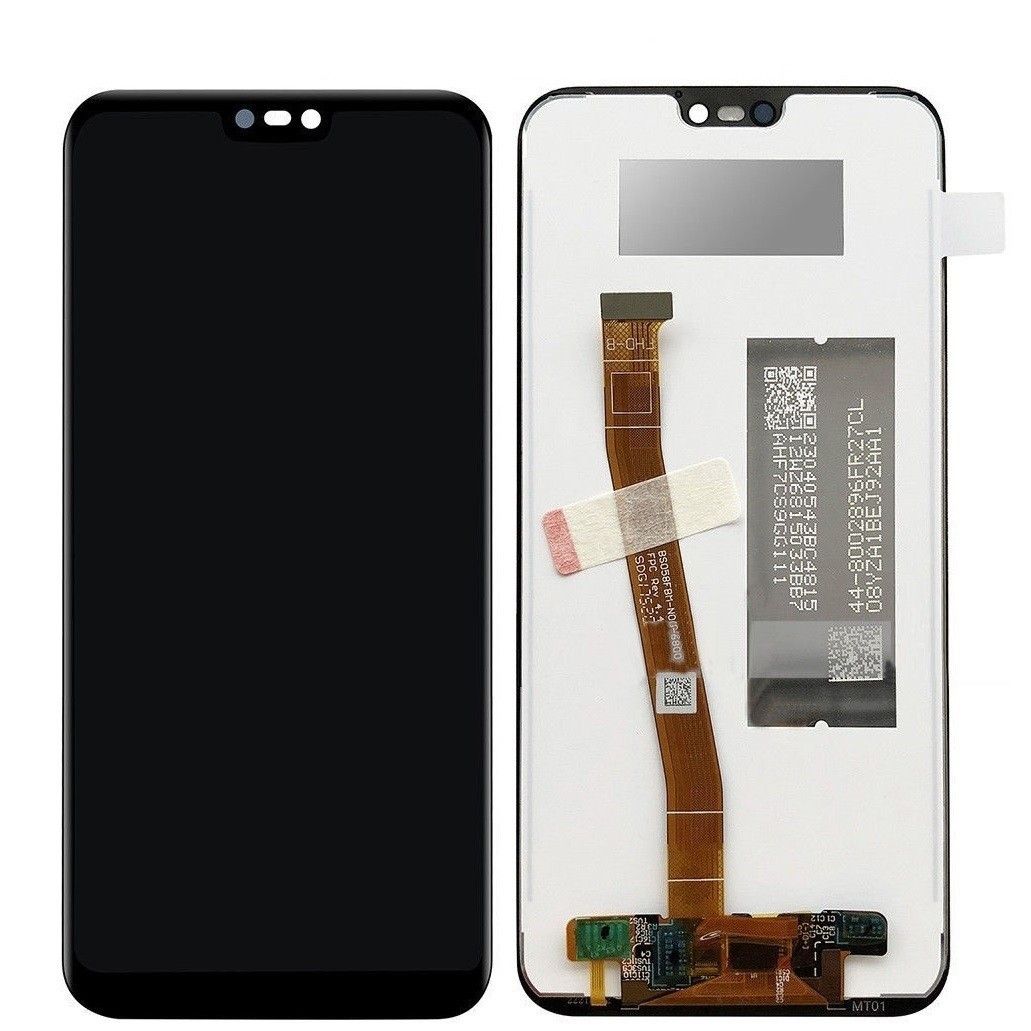 LCD-näyttö Huawei P20 Lite kosketusnäytöllä musta ORG