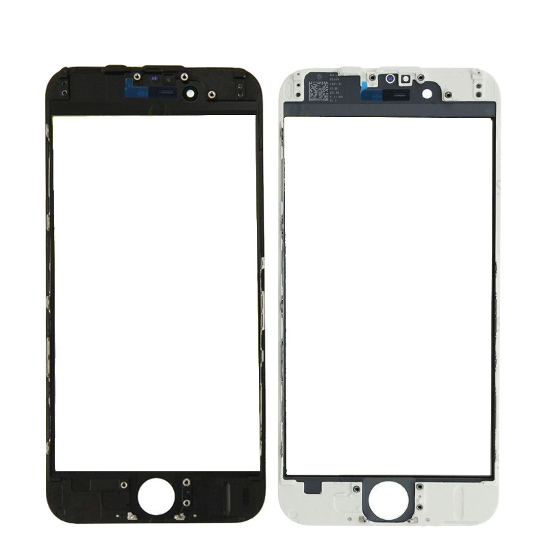 Apple iPhone 6 LCD-näyttölasi kehyksellä ja OCA:lla valkoinen V3