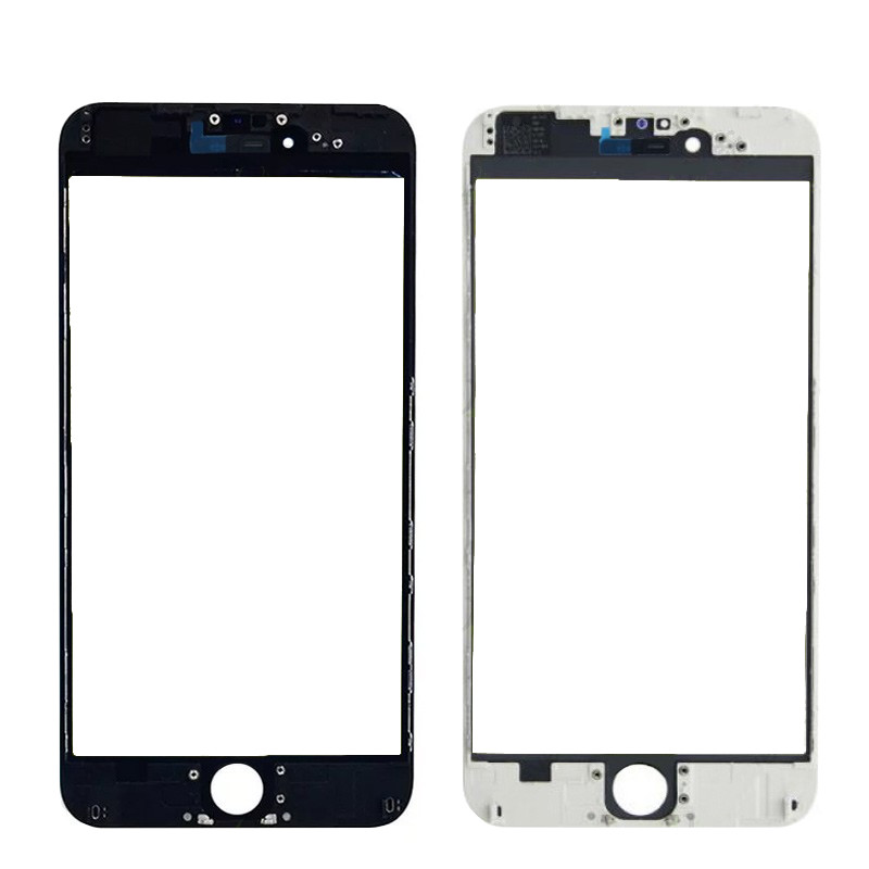 LCD screen glass Apple iPhone 6 Plus with frame and OCA black V3