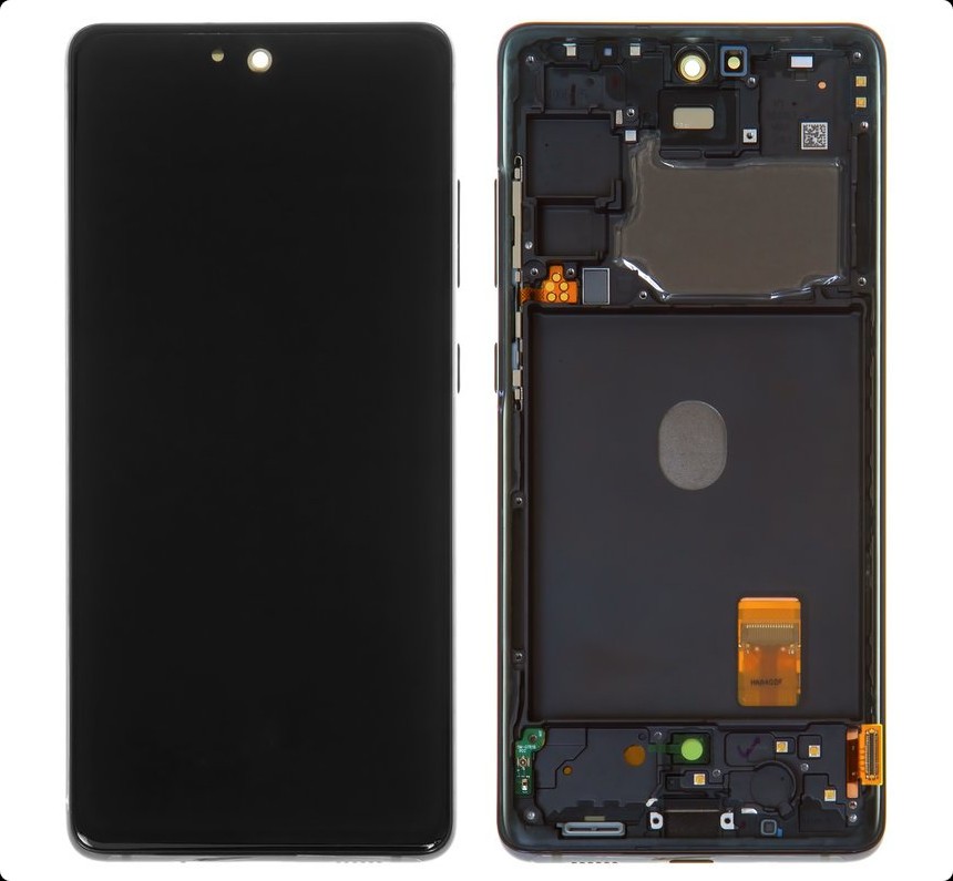 LCD-näyttö Samsung G780F S20 FE kosketusnäytöllä ja kehyksellä alkuperäinen Cloud Navy (service pack)